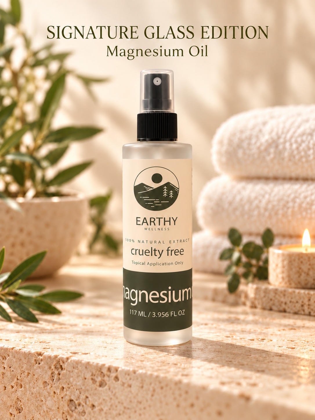 Signature Glass Edition Magnesium Oil 117 ml